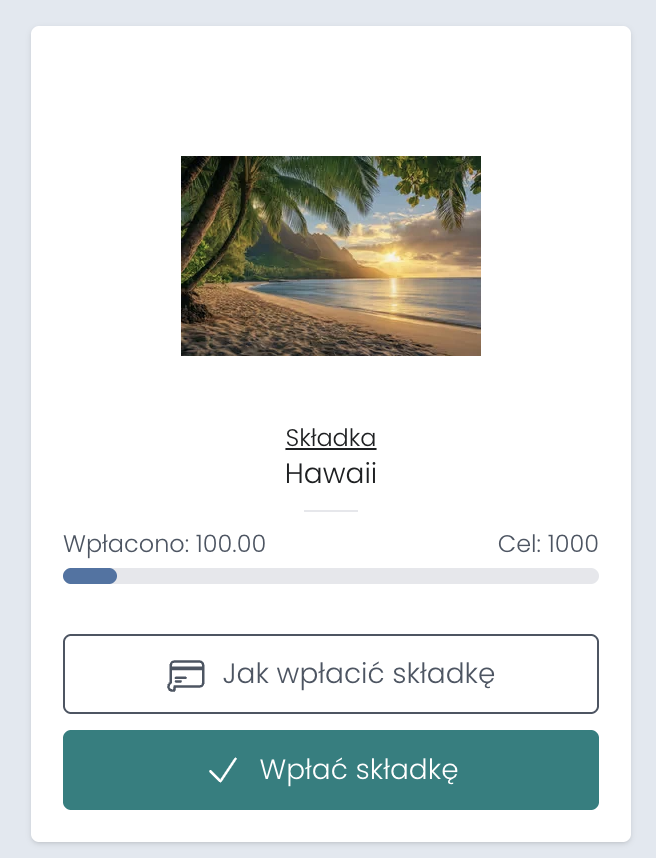 składanie się na prezent